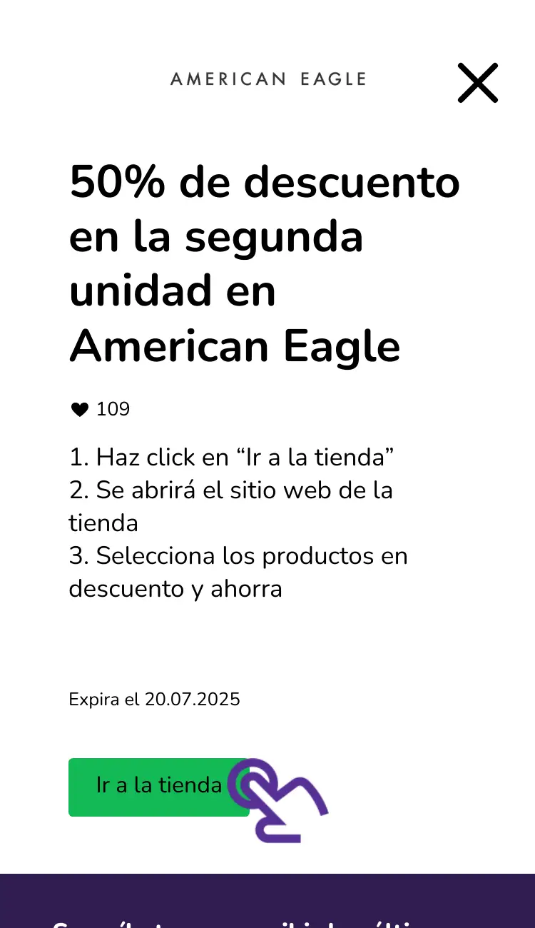 visitar la tienda con descuentos