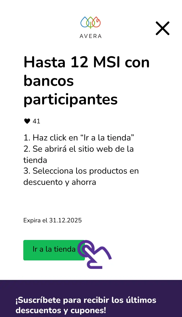 visitar la tienda con descuentos