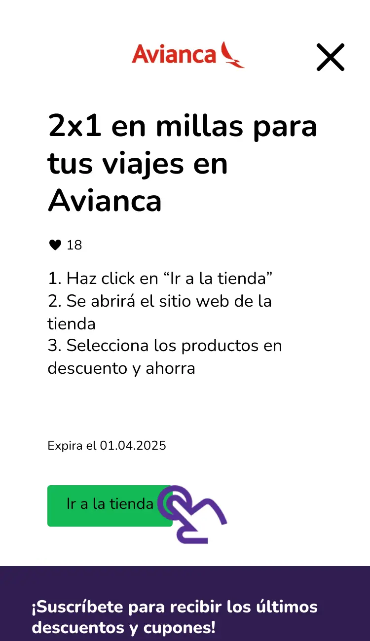 visitar la tienda con descuentos
