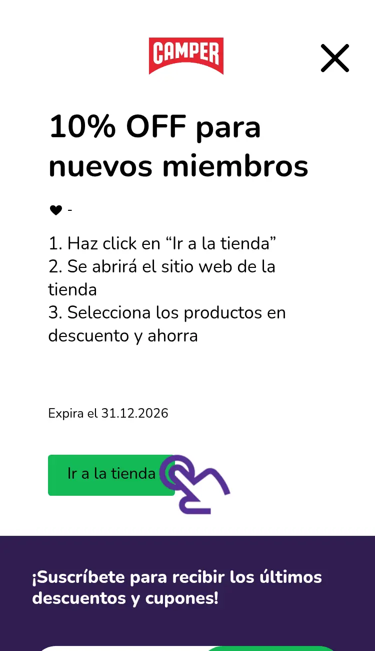 visitar la tienda con descuentos