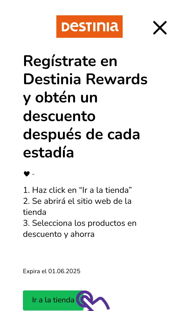 visitar la tienda con descuentos