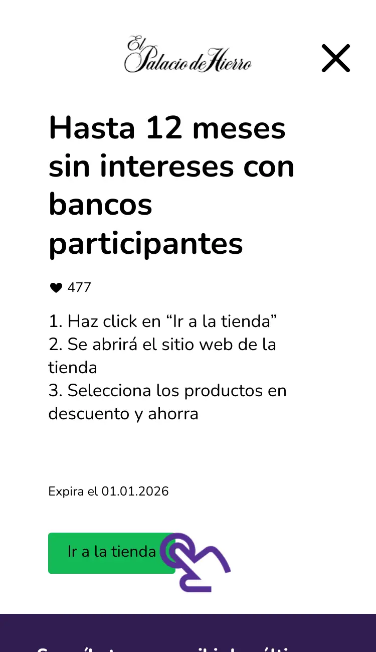 visitar la tienda con descuentos