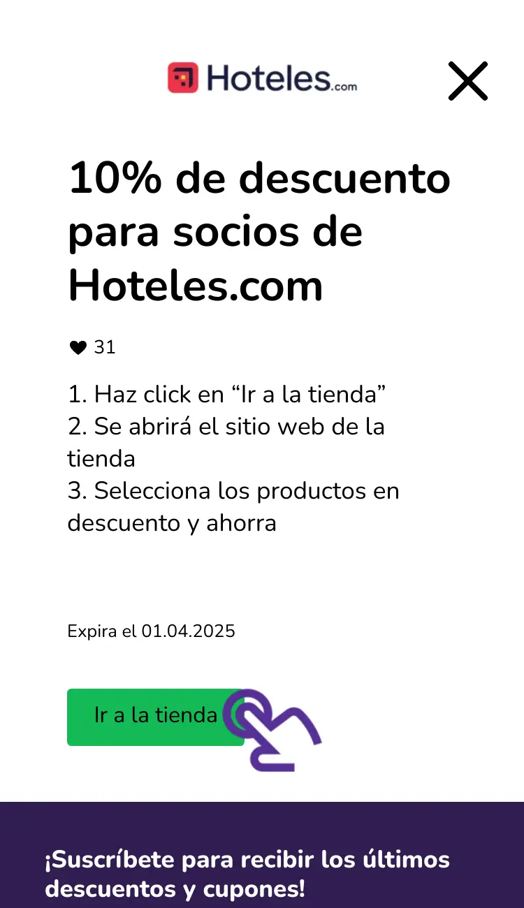 visitar la tienda con descuentos