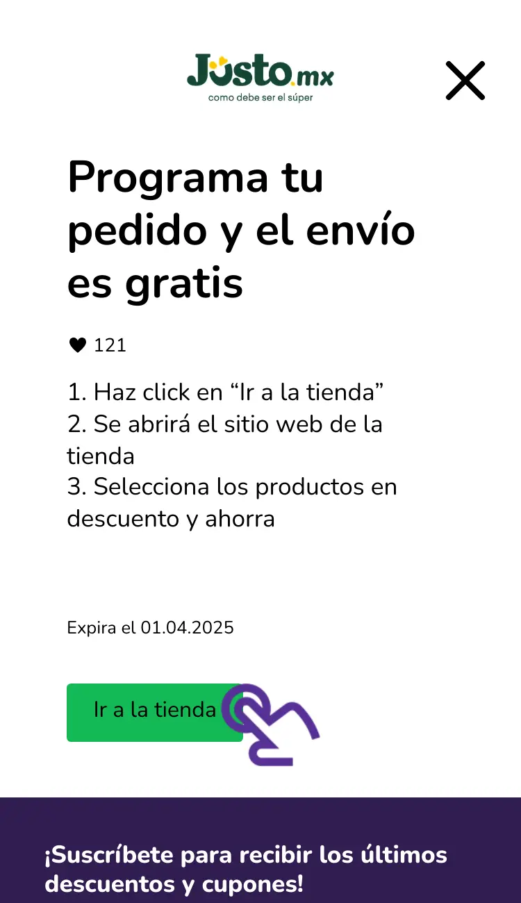 visitar la tienda con descuentos