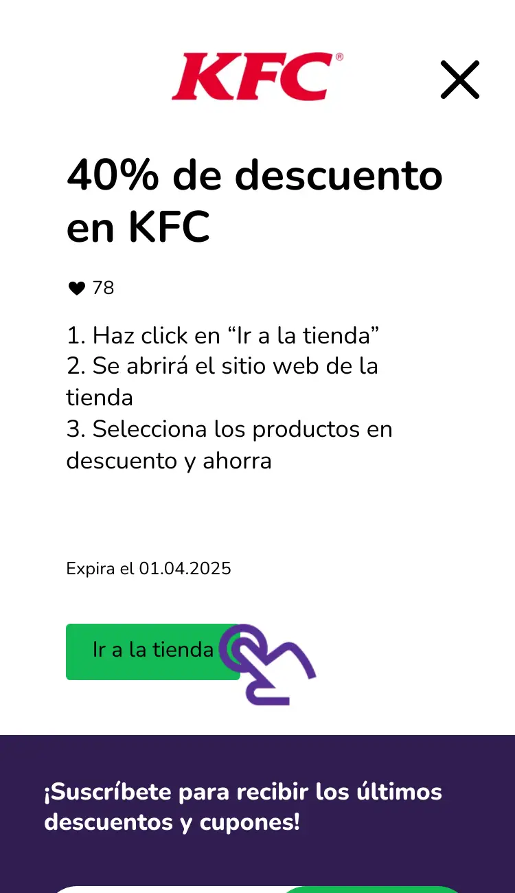 visitar la tienda con descuentos