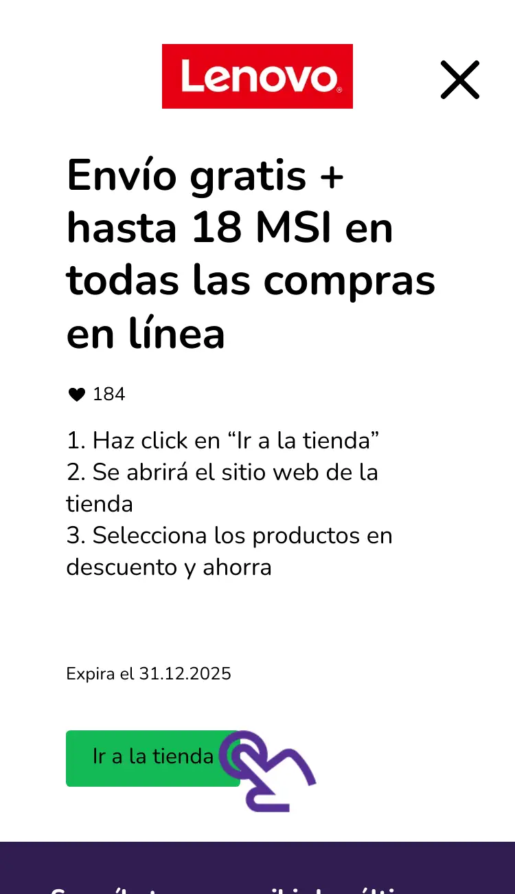 visitar la tienda con descuentos