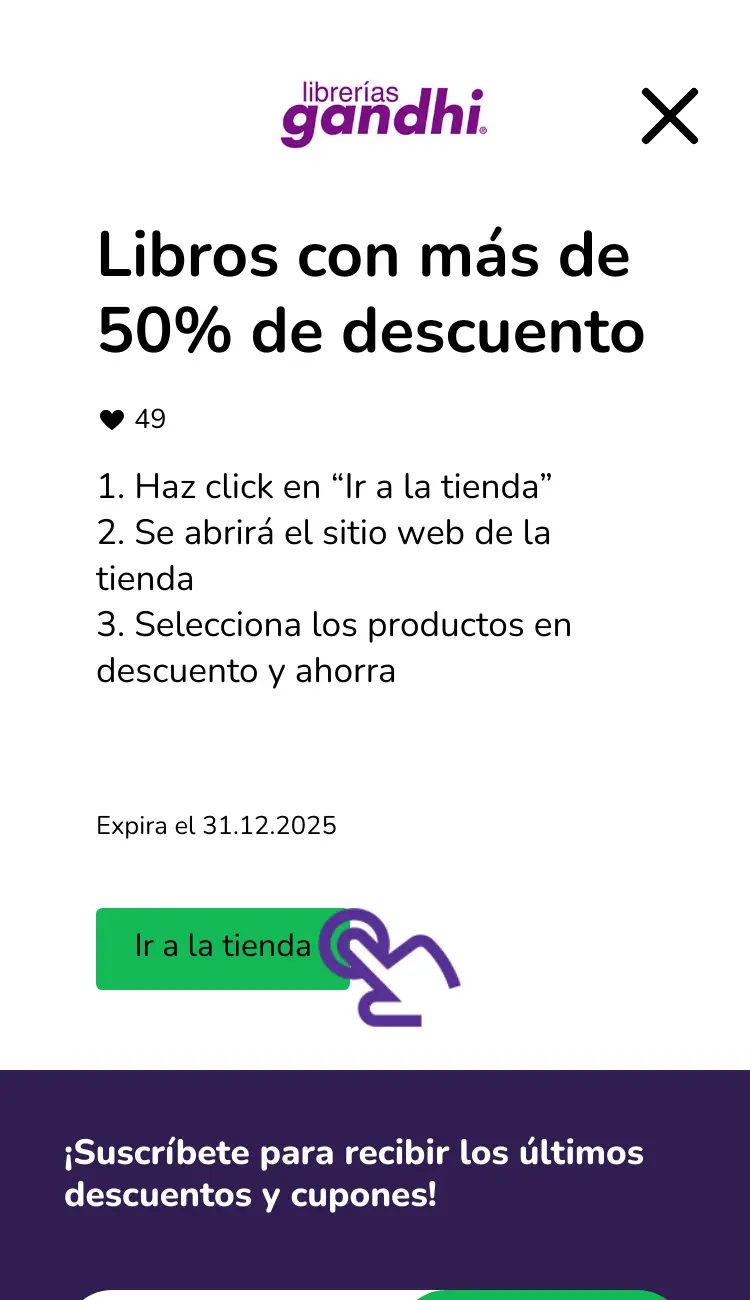 visitar la tienda con descuentos
