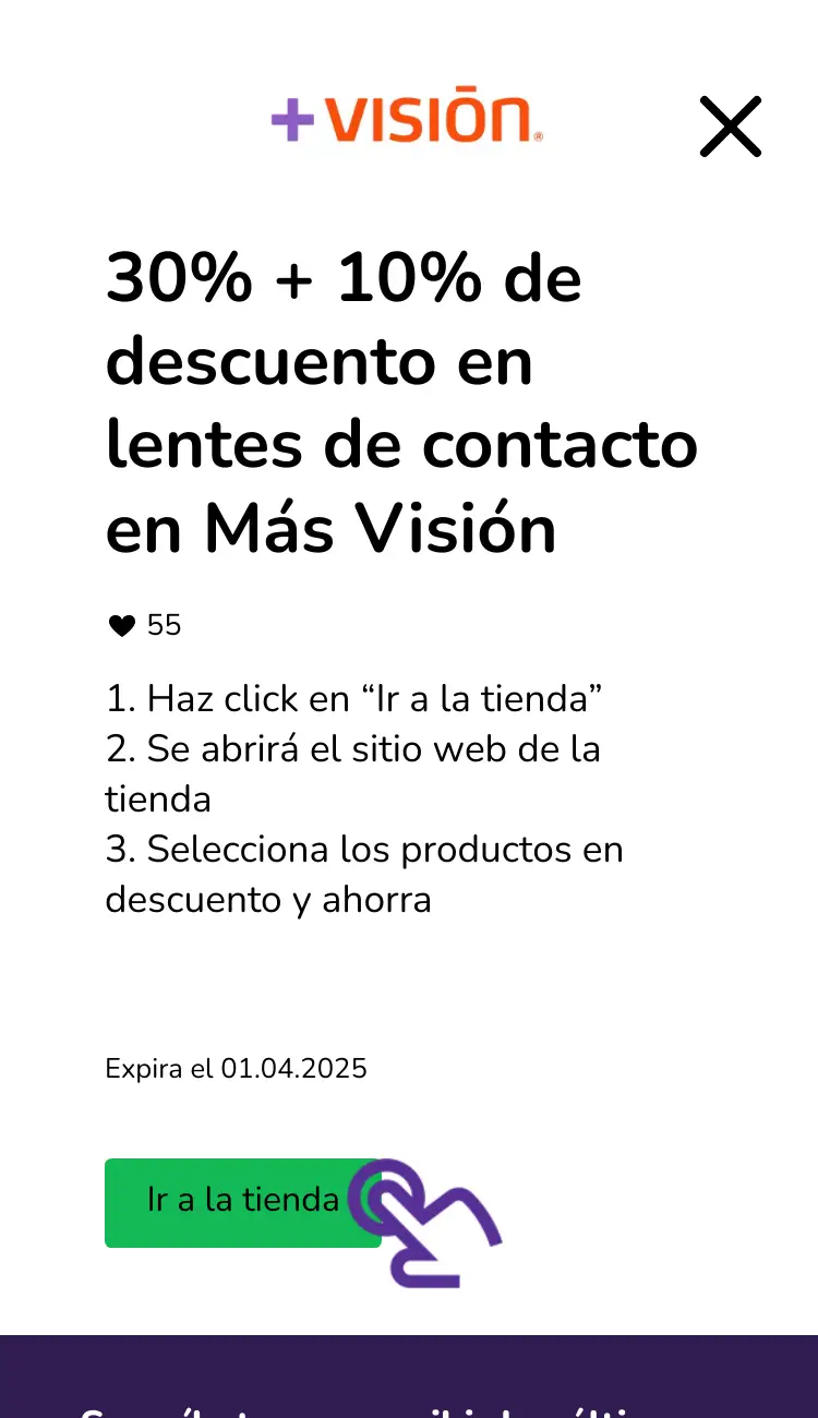 visitar la tienda con descuentos