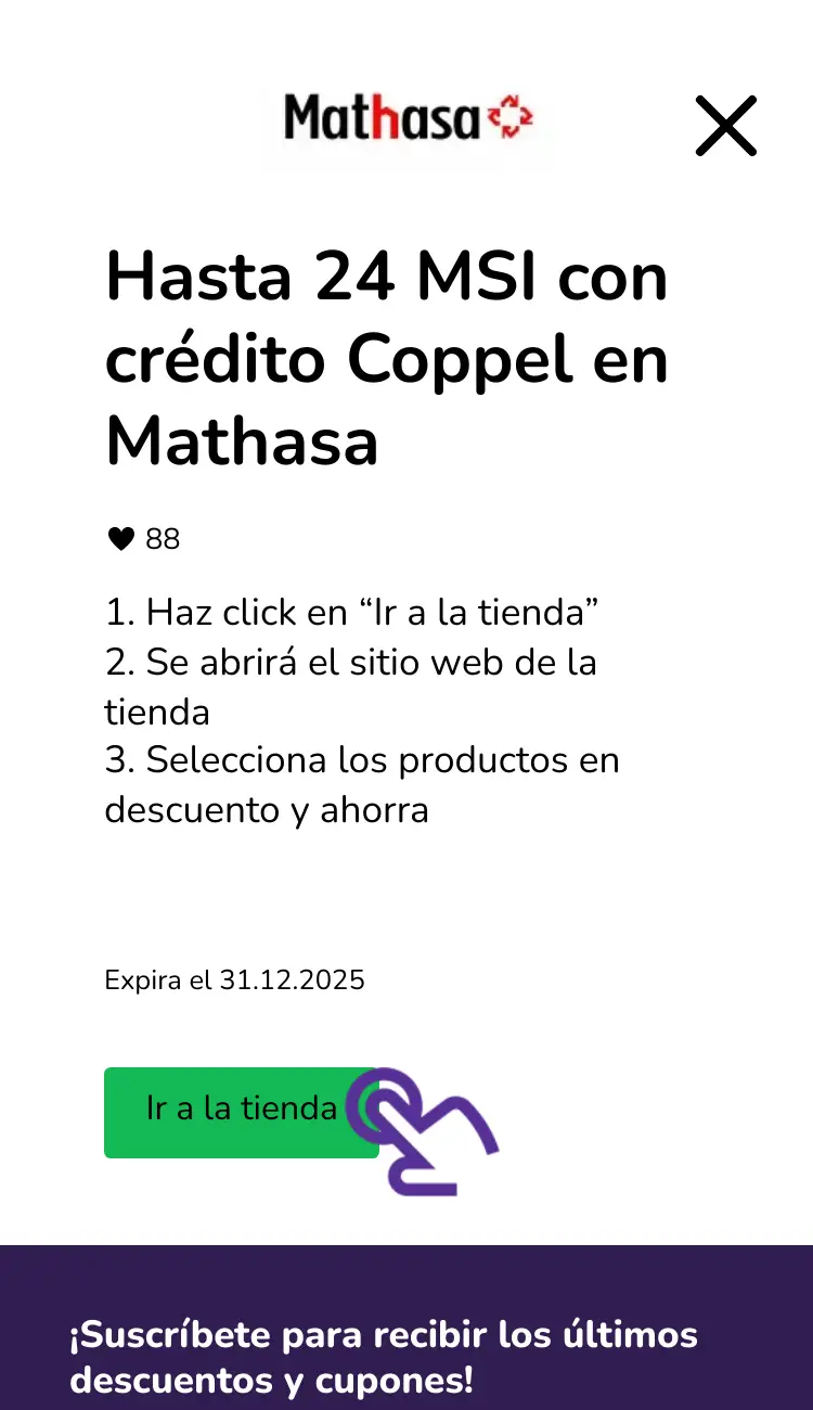 visitar la tienda con descuentos