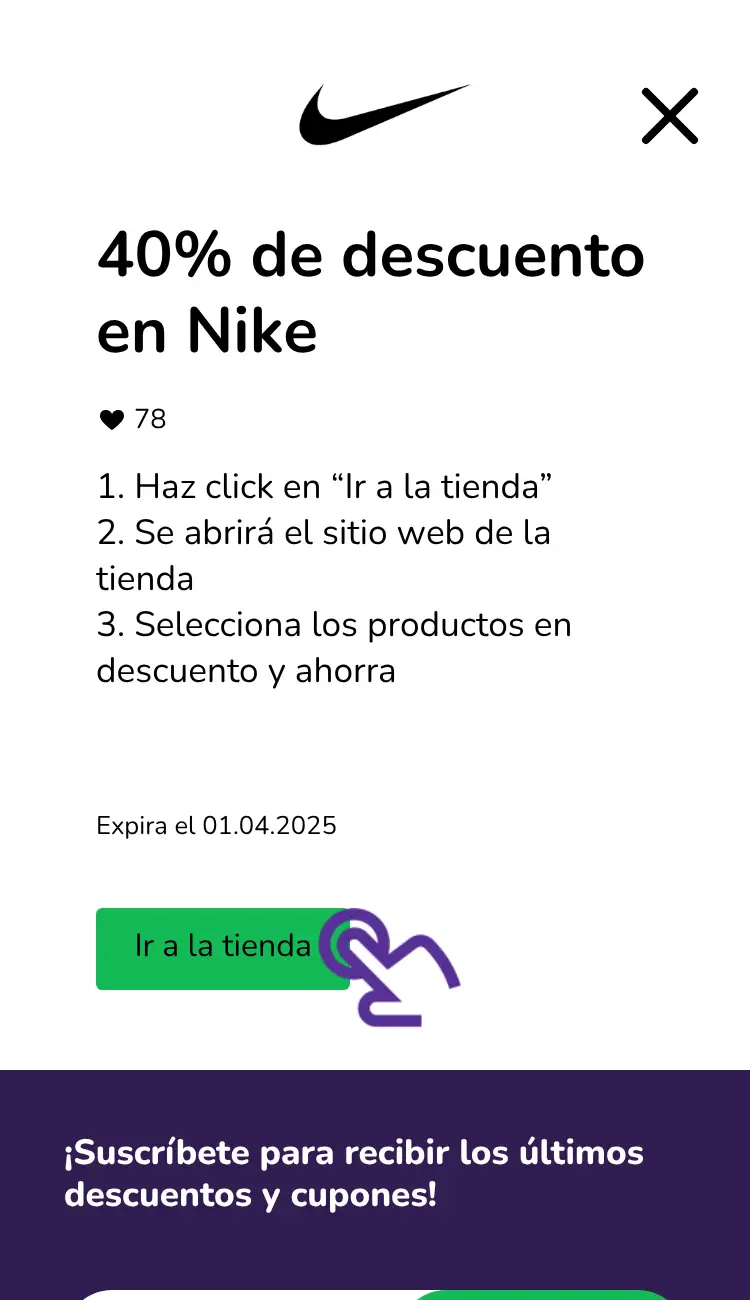 visitar la tienda con descuentos