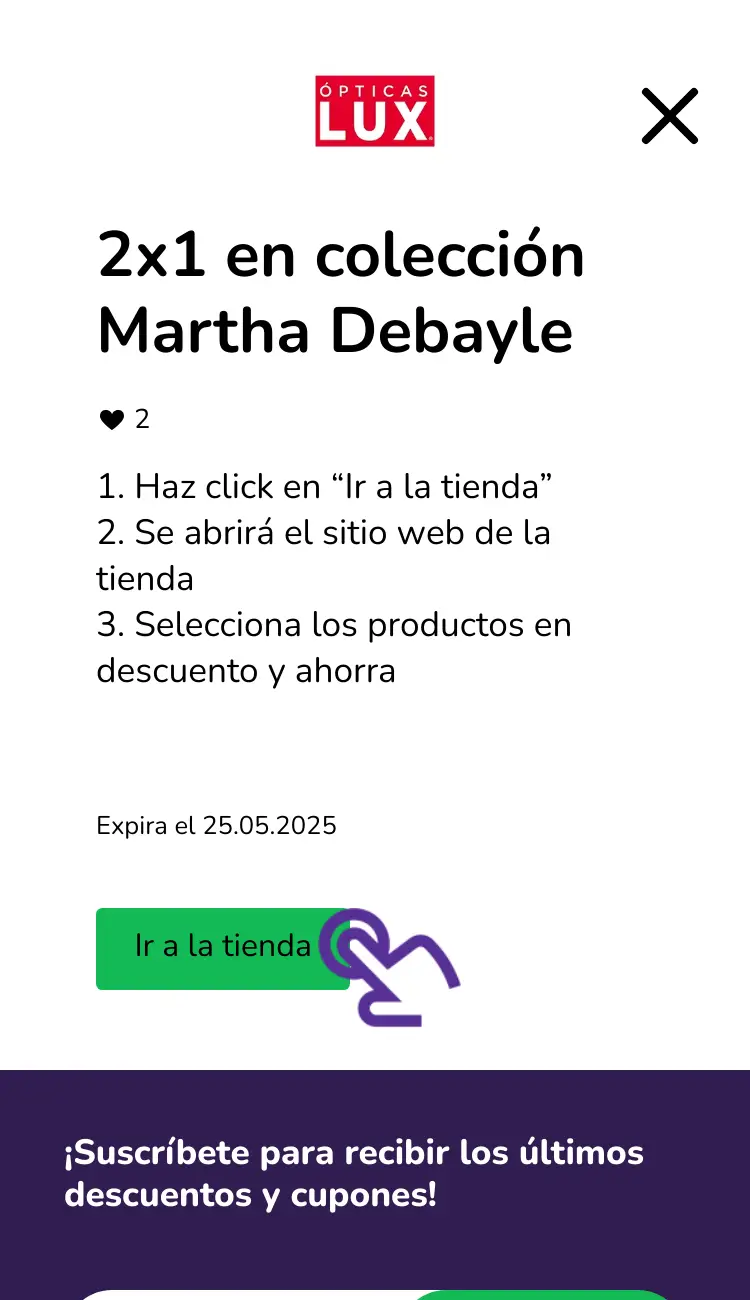 visitar la tienda con descuentos