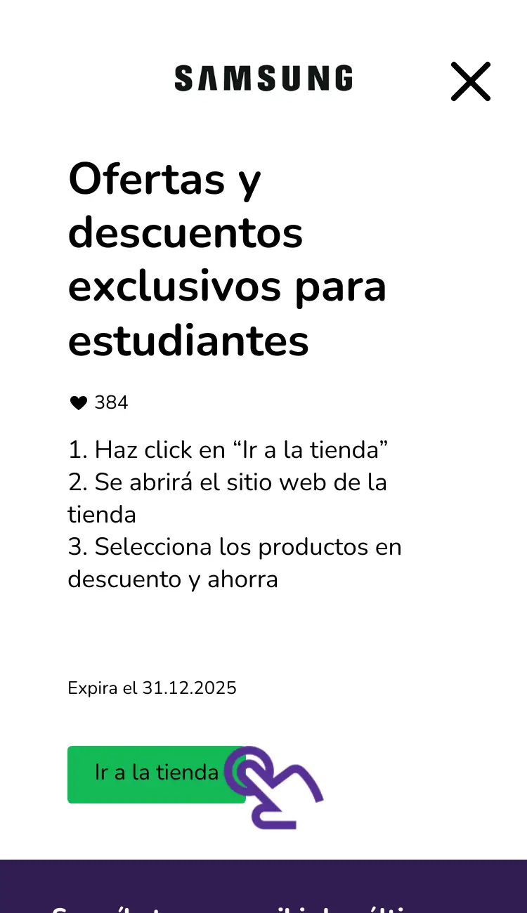visitar la tienda con descuentos