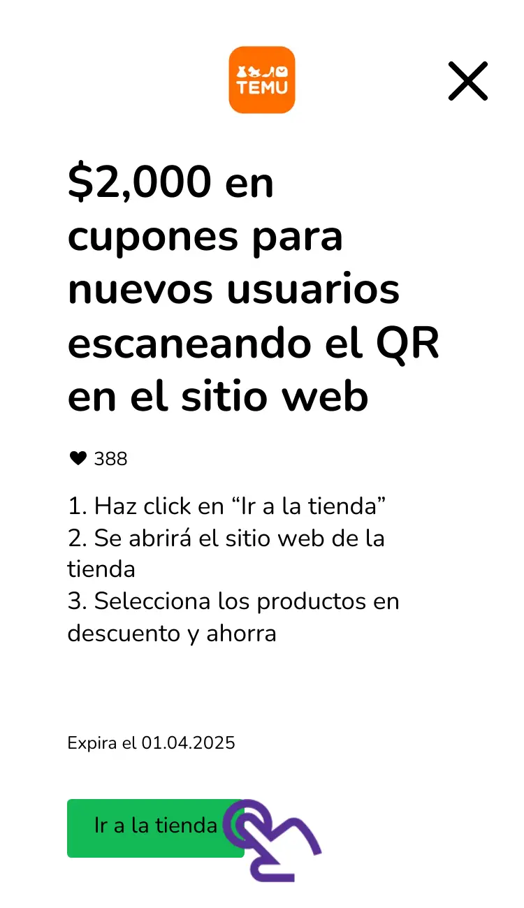 visitar la tienda con descuentos