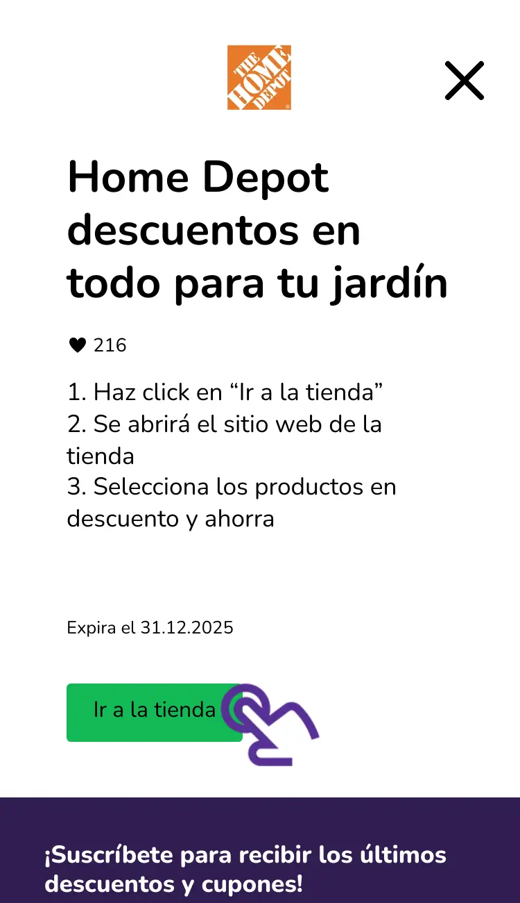 visitar la tienda con descuentos