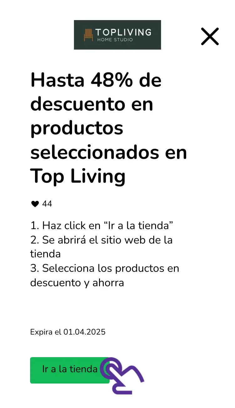 visitar la tienda con descuentos