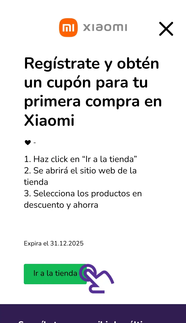 visitar la tienda con descuentos